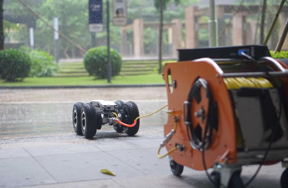 百水家园管道检测机器人