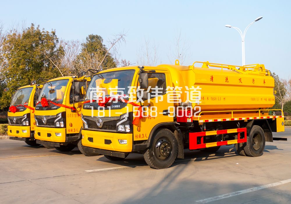 百水家园多利卡吸污车